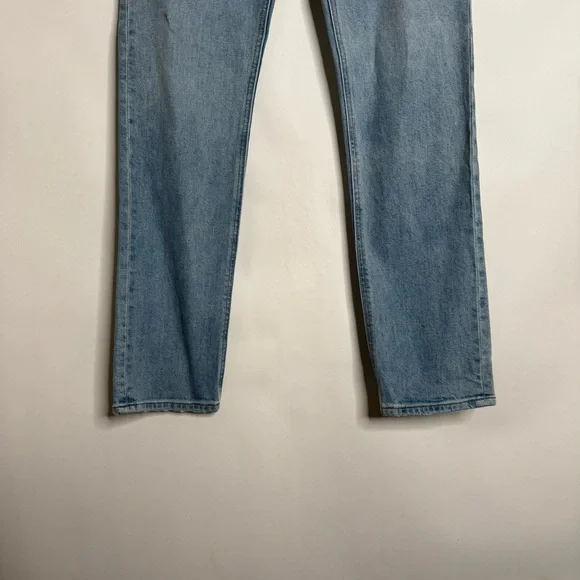 Aritzia Denim Forum THE YOKO HIGH RISE SLIM 30L Jean size 27 - Picture 5 of 12